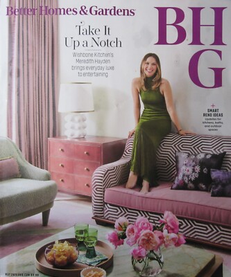 BETTER HOMES & GARDENS MAGAZINE APRIL 2025 - LIFE IN BLOOM - INSPIRING GARDENS-image