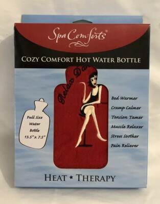 Brand New Spa Comforts Cozy Comfort Hot Water Bottle Heat Therapy-image