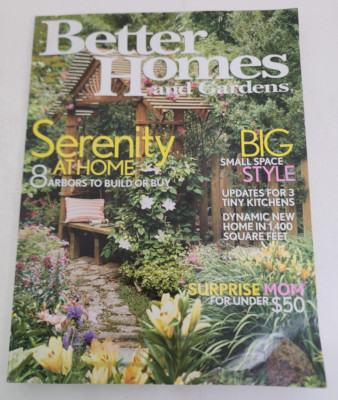 Better Homes and Gardens Magazine May 2003 8 Arbors to Build or Buy-image