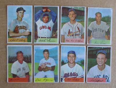 1954 BOWMAN BASEBALL CARD SINGLES COMPLETE YOUR SET PICK CHOOSE UPDATED 5/27-image