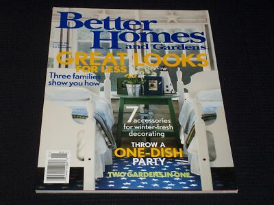 2003 JANUARY BETTER HOMES & GARDENS MAGAZINE - GREAT LOOKS FOR LESS - E 4657-image