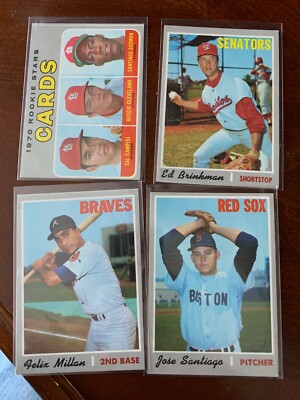 1970 Topps Baseball Card Singles - Complete Your Set - Pick A  Card (501 - 720)-image