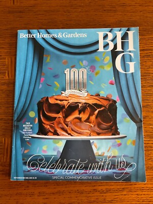 BETTER HOMES & GARDENS 100th Anniversary Celebrate With Us September 2022-image