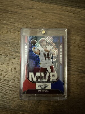 2023 Contenders Optic MVP Contenders Red Blue Mojo 13/13 Sam Howell MVP-17-image