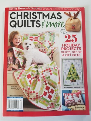 BETTER HOMES & GARDENS CHRISTMAS GUILTS & MORE DECEMBER 2018 BRAND NEW MAGAZINE-image