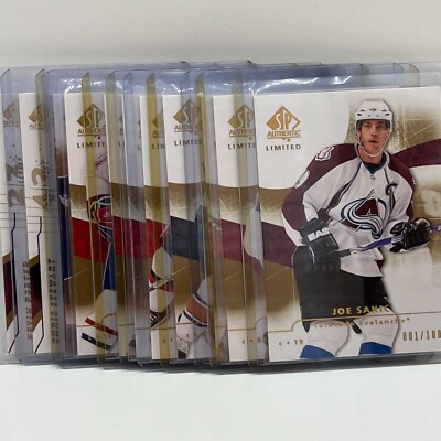 2008-09 Upper Deck SP Authentic Limited /100 Pick One! Complete your Set!-image