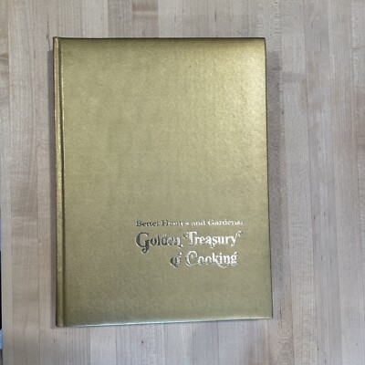 Golden Treasury of Cooking Better Homes Cookbook 30s-70s 1973 HC/1st ED 1st PRNT-image