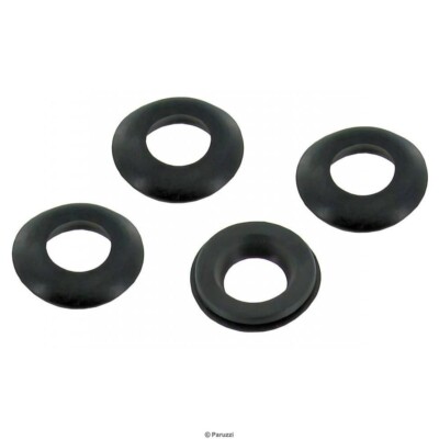 OVER-RIDER BUMPER BRACKET GROMMETS VOLKSWAGEN T1 BUG BEETLE 1953-67 GHIA 1958-71-image