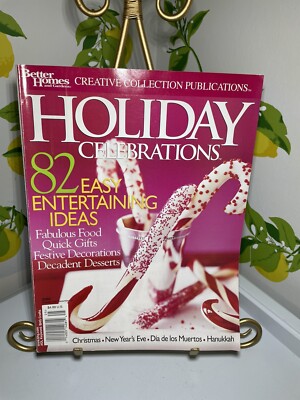 2002 Better Homes and Gardens Holiday Celebrations Magazine-image