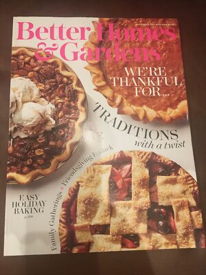 Better Homes and Gardens (Nov 2017) BRAND NEW SEALED New-image