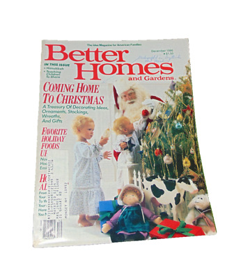 Better Homes And Gardens Magazine December 1986-image