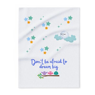 Cozy Arctic Fleece Blanket with Message - Gift for Winter, Holidays - 30