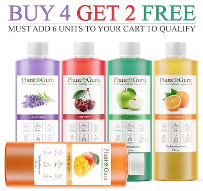 Fragrance Oil 8 oz. For Candle Soap Incense Making Burners Scented Oils Bulk Lot-image