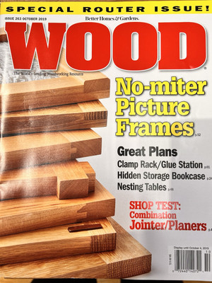 WOOD Magazine Lot of 13 Better Homes and Gardens woodworking magazines￼-image