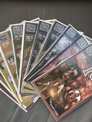 Poe (Edgar Allen) #1-9, #13-14. 1997 VF+/NM Dog Star Press/Sirius by Jason Asala-image