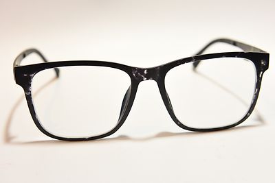 SEASON WIND 1142 MATTE BLACK PATTERN RETRO EYEGLASS FRAMES W/ CLIP ONS 56-18-142-image