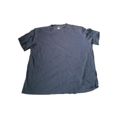 Blue Mountain Mens Blue Shirt Size 2XL Crewneck Casual Comfort Cozy Breathable -image