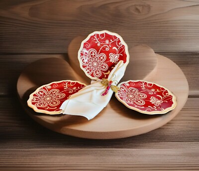 Pier 1 Imports Maribeth Scalloped Salad Plates 8.75