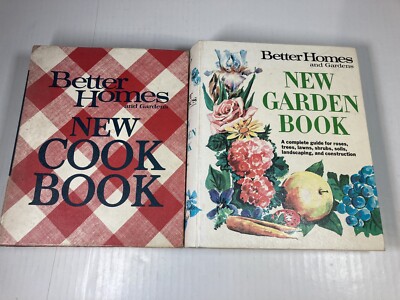 Better Homes 1968 Binder Books The New Cook Book The New Garden Book *READ*-image