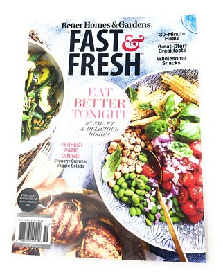 Better Homes & Gardens Magazine Fast & Fresh 95 Smart Delicious Recipes-image