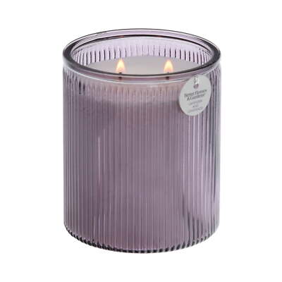 3 Pack，Better Homes & G Lavender and Lemonade Scented 2-Wick 17.1oz Jar Candle-image