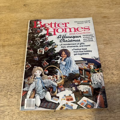 Better Homes And Garden Magazine December 1978 Recipes Homespun Christmas Ideas-image