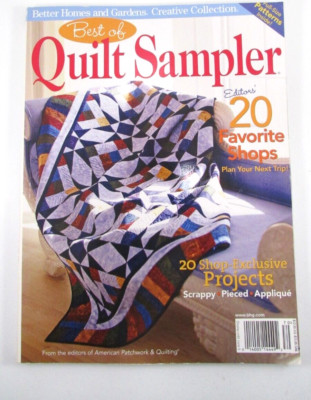 Quilt Sampler Magazine 2007 Better Homes & Gardens Collection-image
