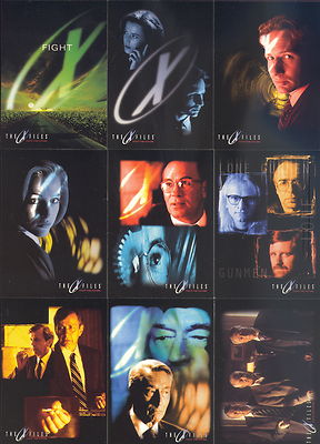 X-FILES MOVIE 1 FIGHT THE FUTURE 1998 TOPPS COMPLETE BASE CARD SET OF 72-image