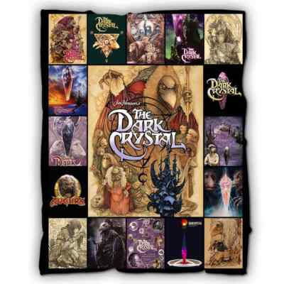 The Dark Crystal Blanket - Fleece & Sherpa Soft Cozy Throw-image