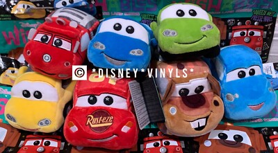 *NEW Disney Parks PIXAR Cars Wishables Plush FULL COMPLETE SET OF 7 + VARIANTS-image