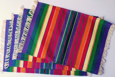 Placemats Southwest Baja Sonoma Carnival Import Woven Set Of Four-image