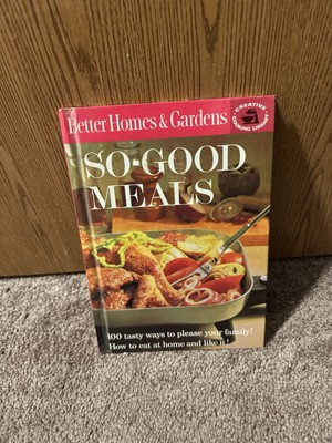 Better Homes & Gardens So-Good Meals Cookbook Kitchen Baking Homestead-image