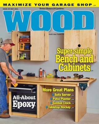 Better Homes & Gardens Wood Magazine Issue 274 May 2021-image