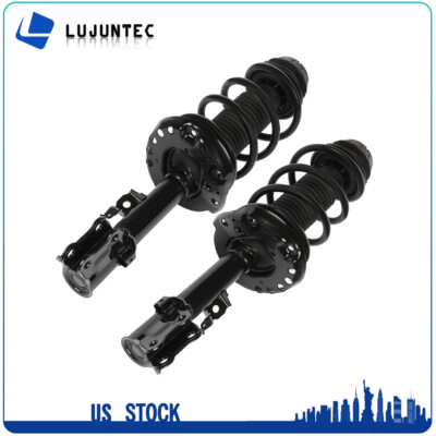 Set (2) Front Struts With Coil Spring For 2010 2011 2012 2013 Kia Soul 1.6L 2.0L-image