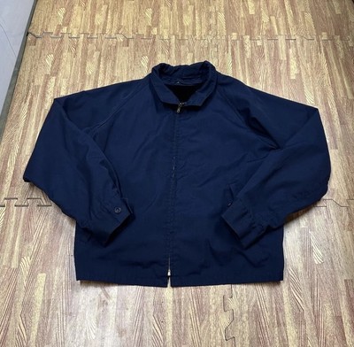 Vintage 60s Peters All Weather Sportswear Men’s Navy Blue Lined Jacket Size 42-image