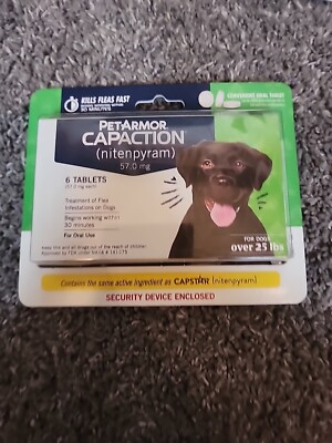 PetArmor CapAction Oral Flea Treatment for Dogs Over 25lbs-image