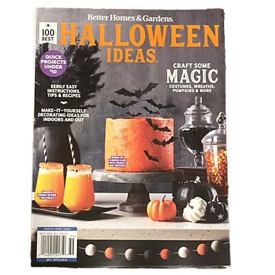BETTER HOMES & GARDENS MAGAZINE SPECIALS 2023 100 BEST HALLOWEEN IDEAS-image