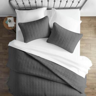 Becky Cameron Bedroom Linen Quilted Coverlet Set 96