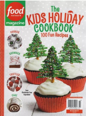 Food Network Magazine The Kids Holiday Cookbook 100 Fun Recipes -image