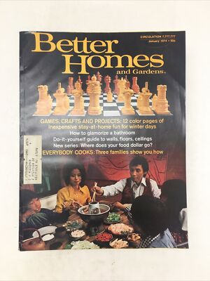 *Vintage/Complete* BETTER HOMES AND GARDENS (1974)-image