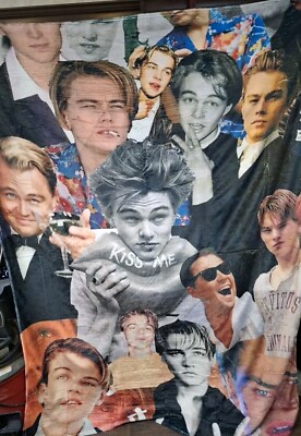 Leonardo Dicaprio Super Large Fleece Blanket 58