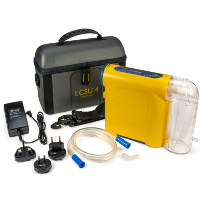 Laerdal LCSU 4, 300ml Complete Suction Unit 880061 New with Case Free Shipping-image