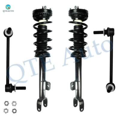 Set of 4 Front Sway Bar Link-Quick Complete Strut For 2011 Dodge Challenger-image