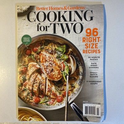 Better Homes & Gardens Cooking for Two May 2025 Magazine-image