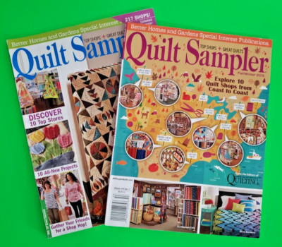 Quilt Sampler Magazine 2015 Better Homes & Gardens Spring/Summer & Fall/Winter-image