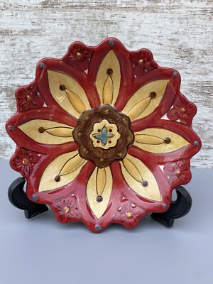 Pier 1 Imports CARYNTHUM Pattern Salad / Dessert Plate, Replacement approx. 8