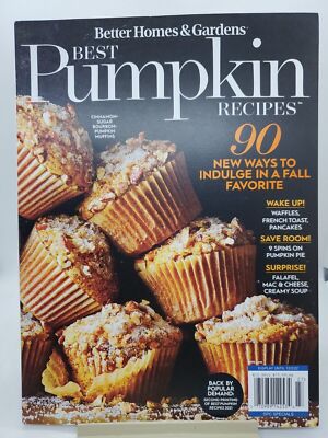Better Homes & Gardens Magazine BEST PUMPKIN RECIPES December 2022-image
