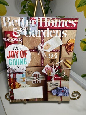 Better Homes & Gardens Magazine December 2020 The Joy of Giving-image