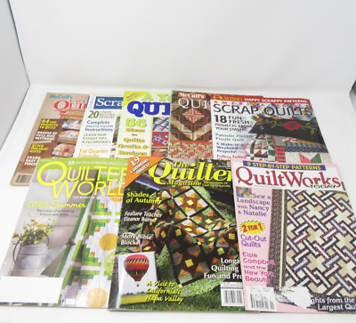 Quilting Magazine Lot of 8 Fons & Porter's McCall's Better Homes & Gardens More-image