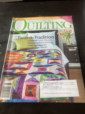 American Patchwork & Quilting Magazine YOU CHOOSE Better Homes and Gardens-image